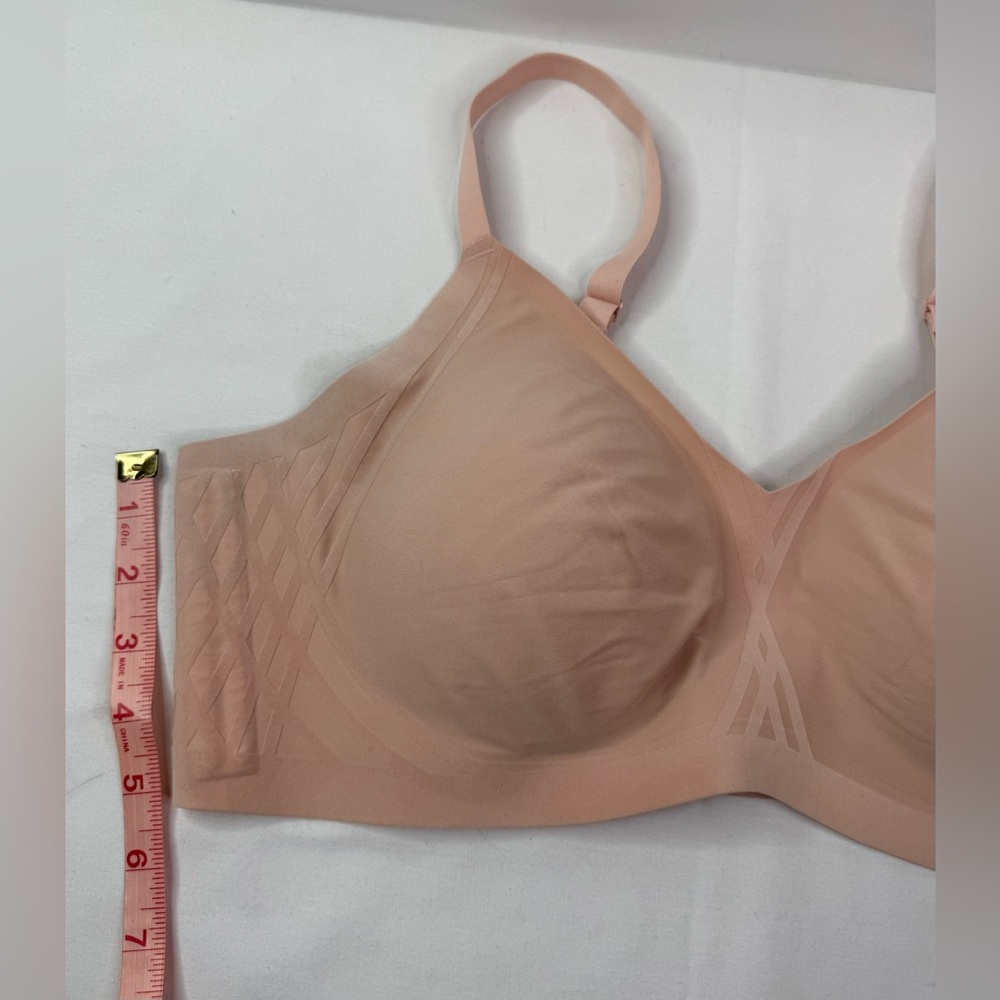 Honeylove Silhouette Roses Bra Blush Color Size 1X - Picture 10 of 10